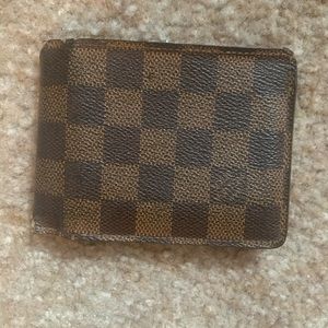 Louis Vuitton Mens Multiple Wallet Damier Graphite